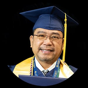 Jesus Del Rosario, Laurus College graduate