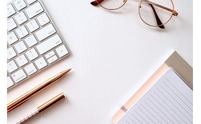 Several items on a desk
